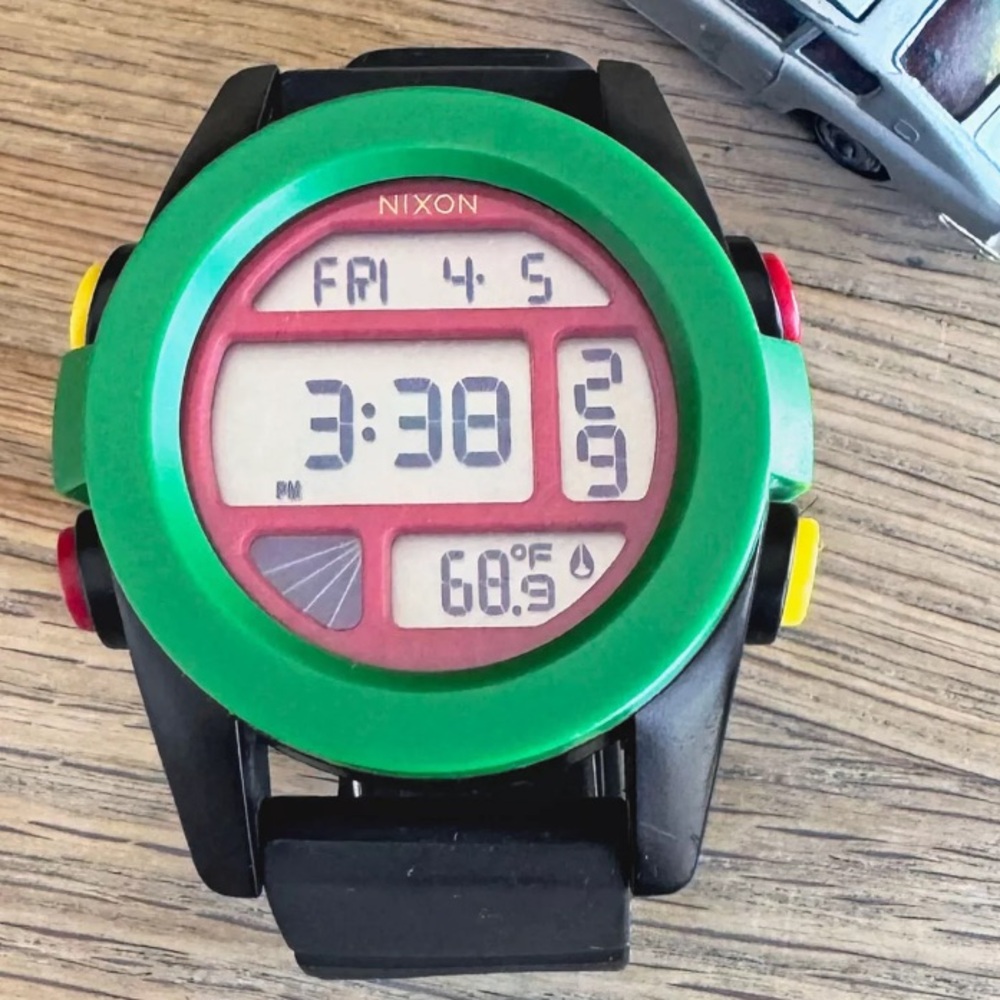 NIXON The Unit A197-1114 Digital LCD Rare "That's What She Said" - Picture 5 of 5